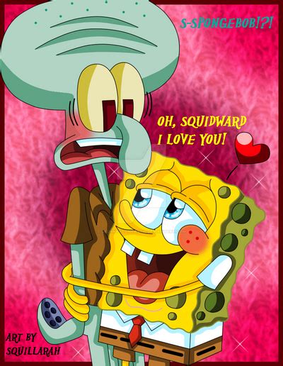 Spongebob Squarepants Love Squidward