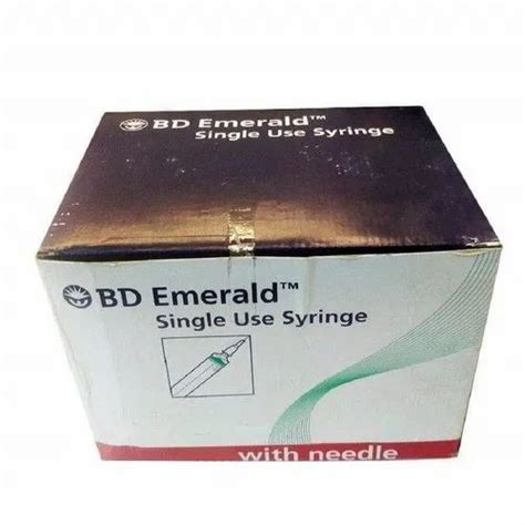 Pvc 10ml Bd Emerald Single Use Syringe 50 Units At Rs 380box In