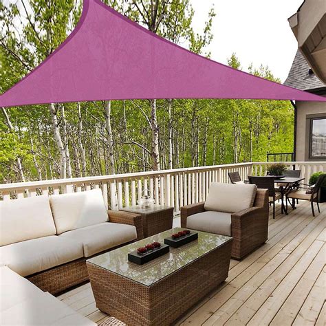 Triangle Sun Shade Canopy Sail Equilateral Triangle Sun Shade Sail