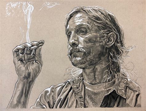 HBO True Detective Rust Cohle Matthew Mcconaughey Original Etsy Canada