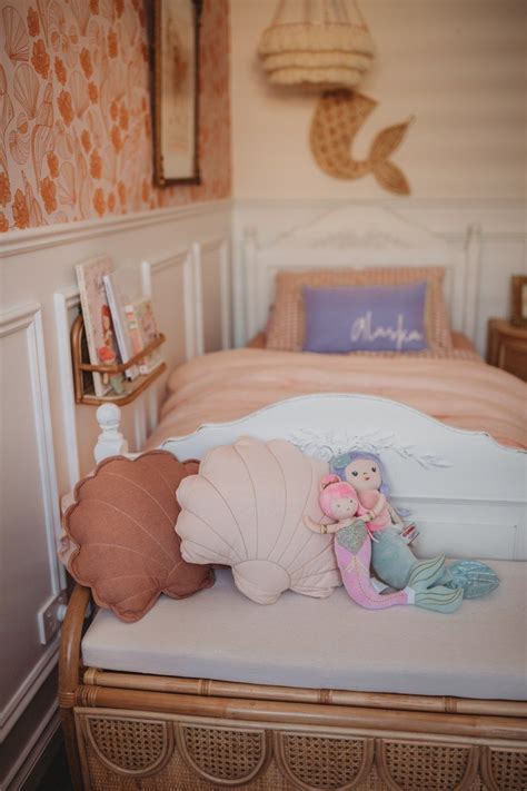 Mermaid Girls Room Reveal Alaskas Bedroom Makeover Girl Room