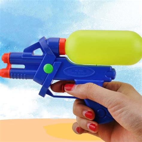 Kids Mini Toy Water Gun 17 Cm Children Summer Outdoor Fun Double Hole
