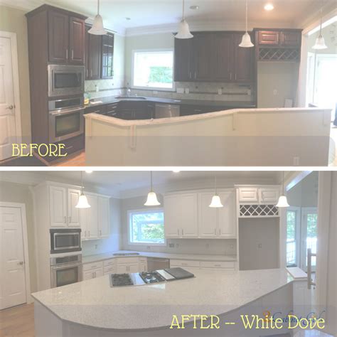 Sherwin williams alabaster sw 7008. Before & Afters: - 2 Cabinet Girls