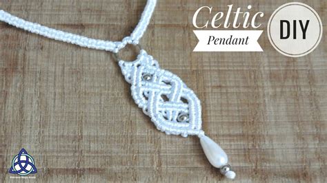 Macrame Celtic Necklace -Jewelry Making ♥ DIY ♥ - YouTube