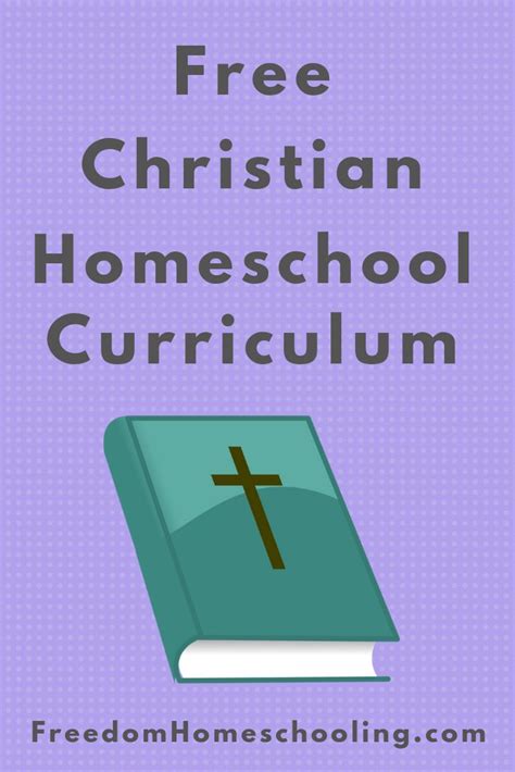 Here are a few good ones that are free. Free Christian Homeschool Curriculum (With images ...