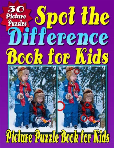 Spot The Difference Book For Kids Spot The Difference And Picture Puzzle