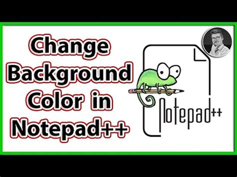 How To Change Background Color In Notepad YouTube