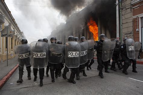 guatemala s congress burns as anger grows over government cuts to education and healthcare