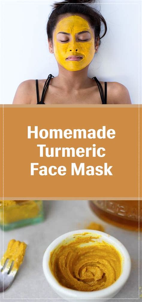 How To Make Homemade Turmeric Face Mask DIY Cosmetics Turmeric