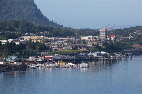 Aerial Photo Prince Rupert Waterfront