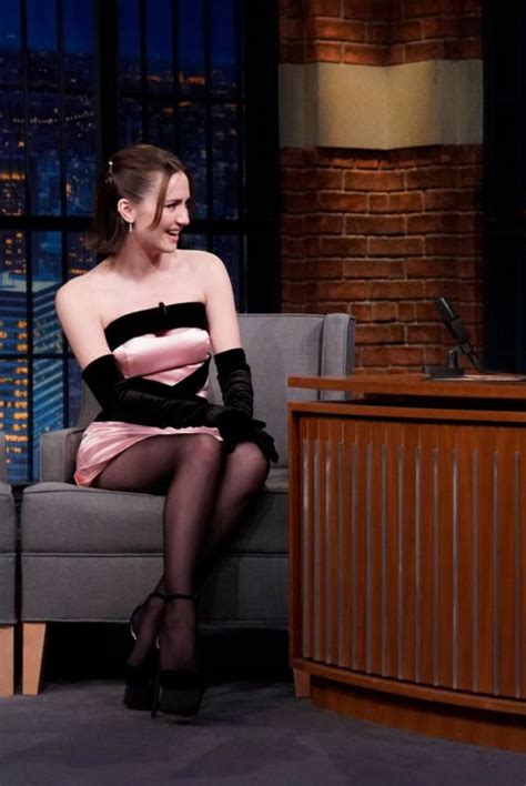 Maude Apatow At Late Night With Seth Meyers Hawtcelebs
