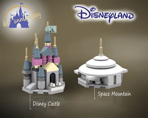 Lego Ideas Disneyland Microscale