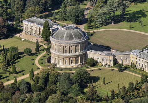 Ickworth House In Suffolk Uk Aerial Image The Rotunda In 2021