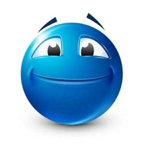 Shocked Emoji Blue Emoji Emoticons Emojis Smileys Digital Footprint