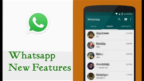 Whatsapp New Features Whatsapp Latest Features Sept 2017 Youtube