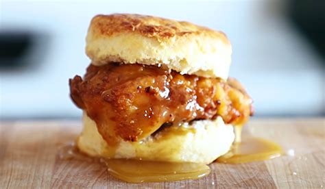 The Spicy Honey Butter Chicken Biscuit Is Here No Sleight Of Hand