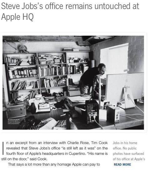 Steve Jobs Home Office