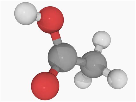Vinegar Acetic Acid Molecular And Structural Formula