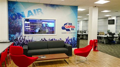 Warmest wishes to you from our. Bespoke Printed Wallpaper Graphics & Installation - Capital FM