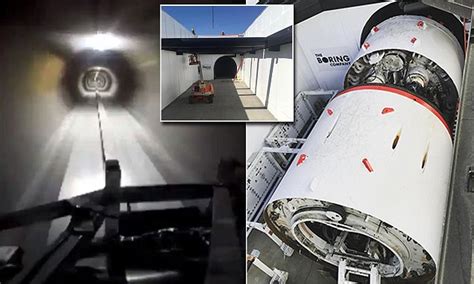 Elon Musk Reveals Footage From First Tunnel Under La Daily Mail Online