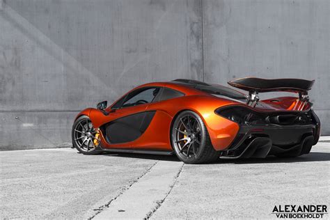 Photo Of The Day Stunning Volcano Orange Mclaren P1 Gtspirit