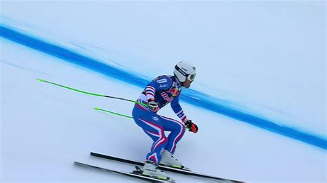 coupe du monde ski alpin kitzbühel une faute sur le haut qui coûte le podium la descente