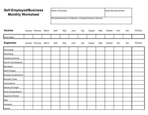 Making The Most Of Your Expense Sheet Free Sample Example Format