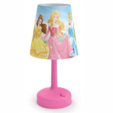 Accessories such as table lamps can make a great addition to any room! DISNEY PRINCESS PORTABLE TABLE LAMP KIDS BEDROOM LIGHTING ...