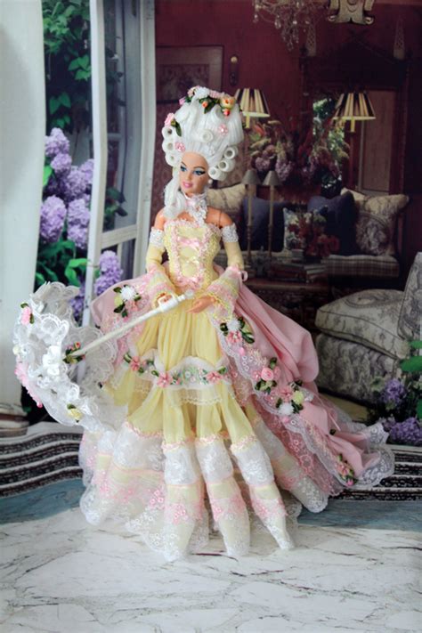 Gorgeous Barbie Doll Ooak Marie Antoinette Queen Of France By