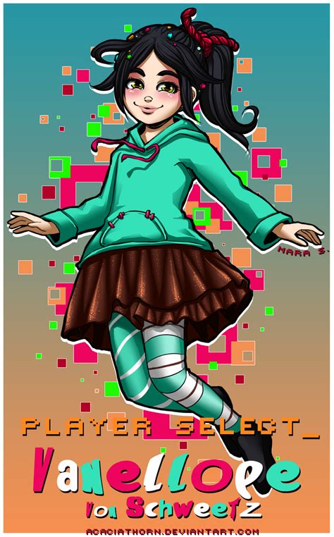 Vanellope Von Schweetz By Acaciathorn On Deviantart