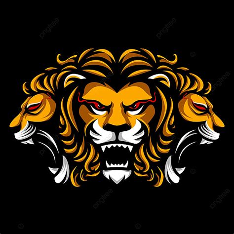 Lion Mascot Logo Template Download On Pngtree