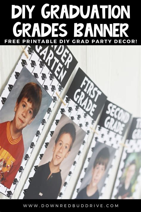 Use This Printable Diy High School Graduation Banner As Part Of Your