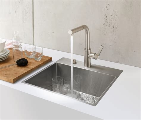Kitchen Sinks In Brushed Stainless Steel Double Sink Architonic