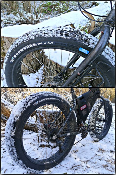 Snowshoe Tires The First Dozen Rides Fat Bikecom