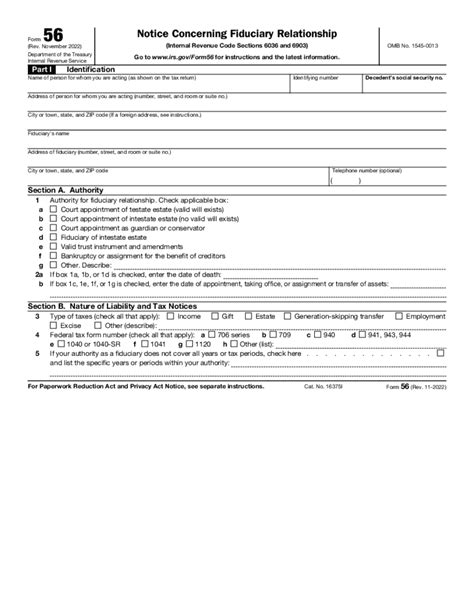 Editable Form 56 Fill Online Printable Fillable Blank