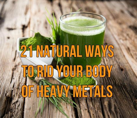 21 Natural Ways To Rid Your Body Of Heavy Metals