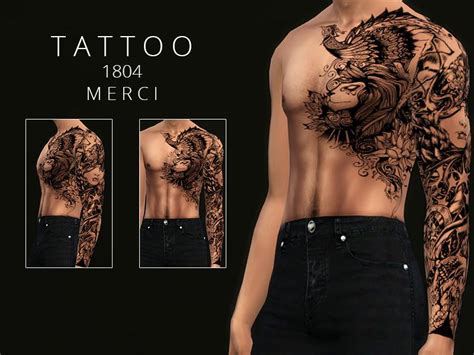 The Sims 4 Tattoos Best Tattoo Mods CC SNOOTYSIMS