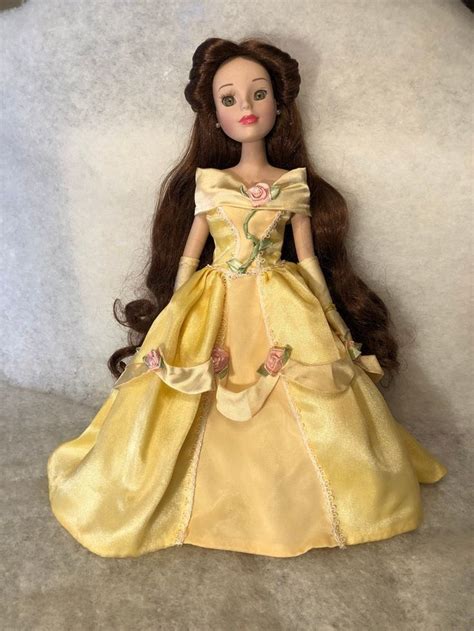 Beauty And The Beast Princess Belle Porcelain Doll Etsy Princess