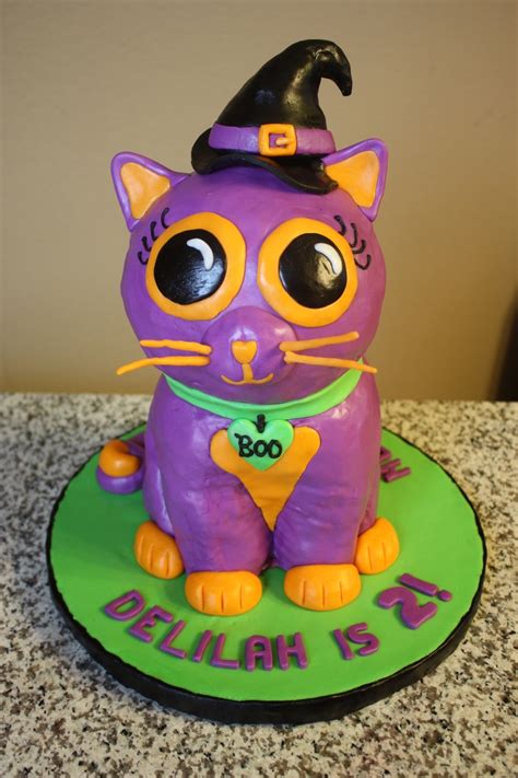 Find images of birthday cake. Kitty Cat Cake - CakeCentral.com
