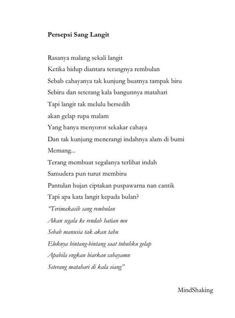 Puisi Bersyukur Kepada Tuhan Good Night Quotes Kutipan Indonesia