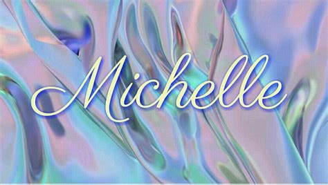 pin by miki estala on michelle michelle name michelle name design