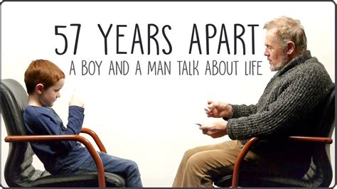 57 Years Apart A Boy And A Man Talk About Life 【 2023 】 Mr Trucos