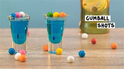 Gumball Shot Tipsy Bartender Shots Alcohol Recipes Candy Shots