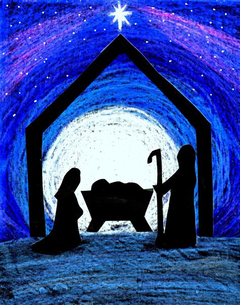 Nativity Scene Drawing At Getdrawings Free Download