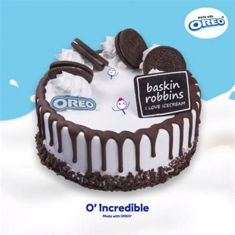 Baskin Robbins Oreo O Incredible Ice Cream Cake