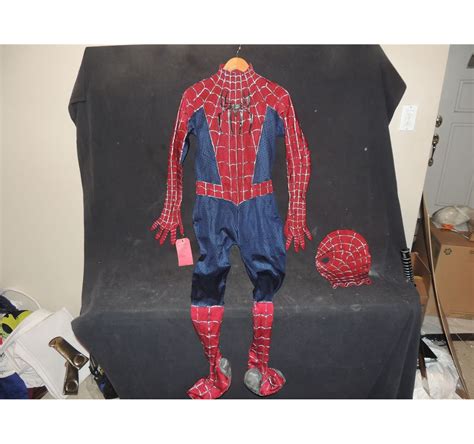Spider Man Ooak Prototype Suit Worn By Stunt Stand In Chris Daniels