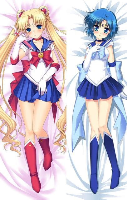 Hot Anime Sailor Moon Character Sexy Girl Mizuno Ami Sailor Mercury Otaku Dakimakura Throw