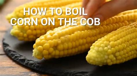 How To Boil Corn On The Cob Youtube