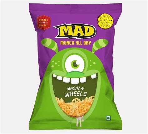 Mad Masala Wheels Fryums 18gm Packaging Type Packet At Best Price In Bengaluru