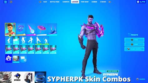 Sypherpk Skin Combos Fortnite Battle Royale Youtube